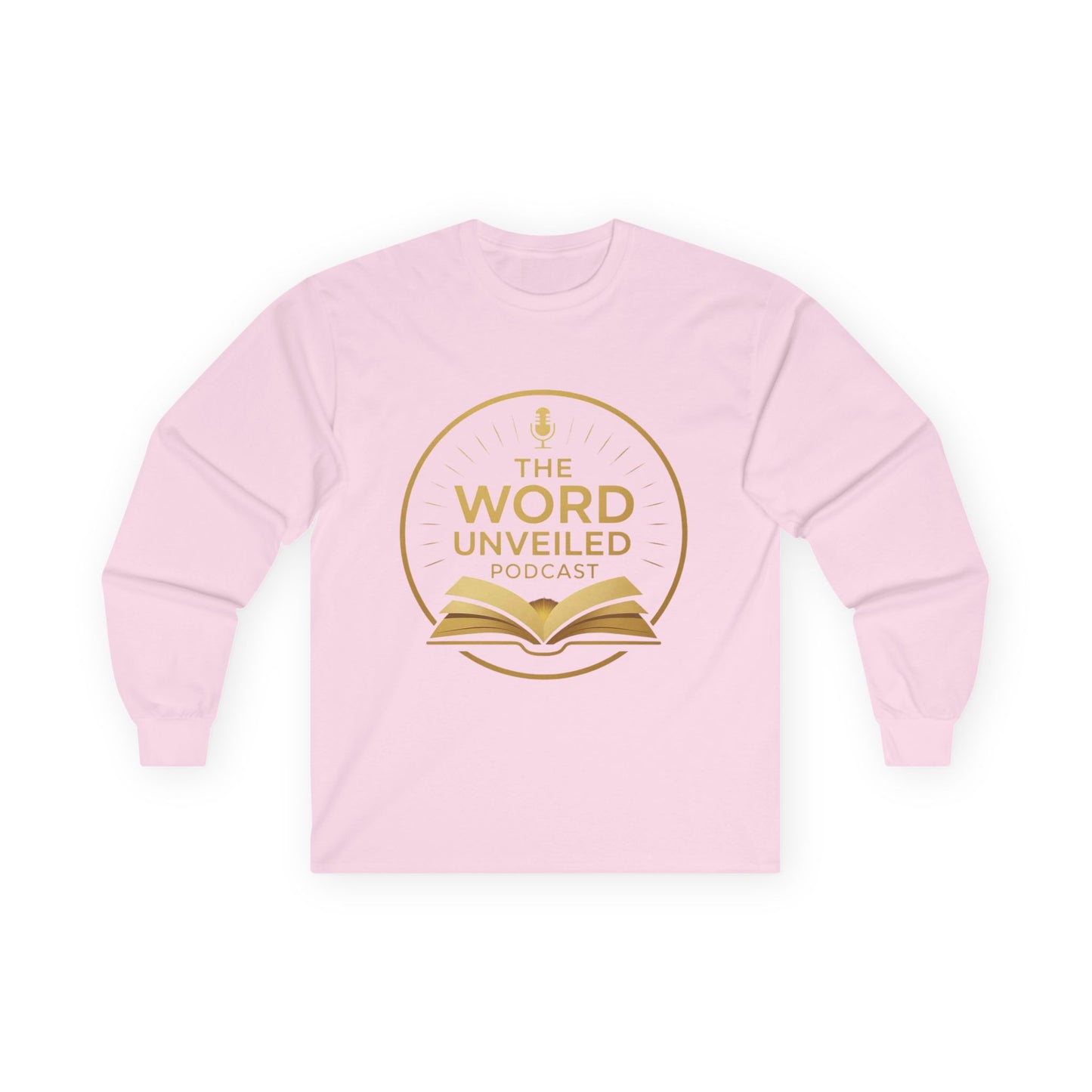 Unisex Long Sleeve Tee - The Word Unveiled Podcast, Casual Wear, Gift Idea, Church Apparel, Podcast Merchandise