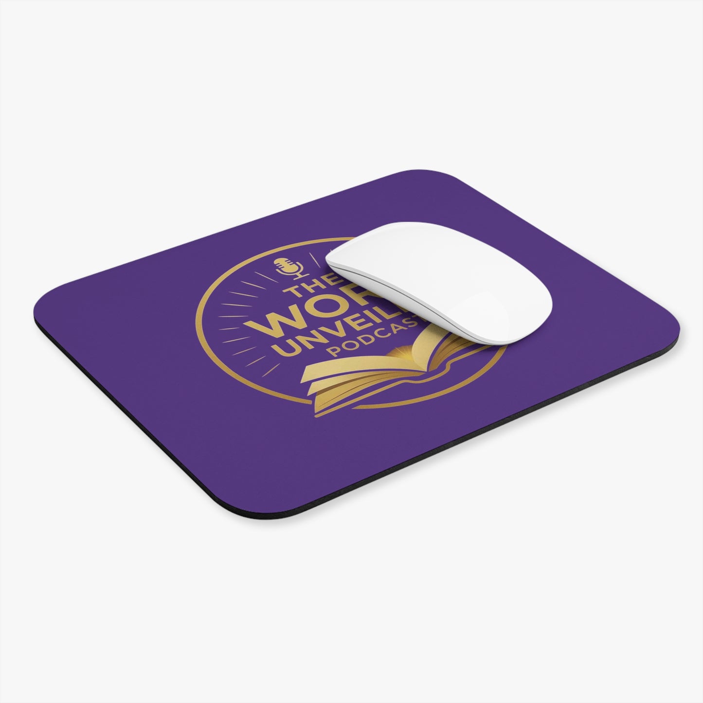 Podcast-Themed Mouse Pad, Great for Office or Home Use, Gift for Students and Creatives, Ideal for Celebrations and Holidays, Purple [...]