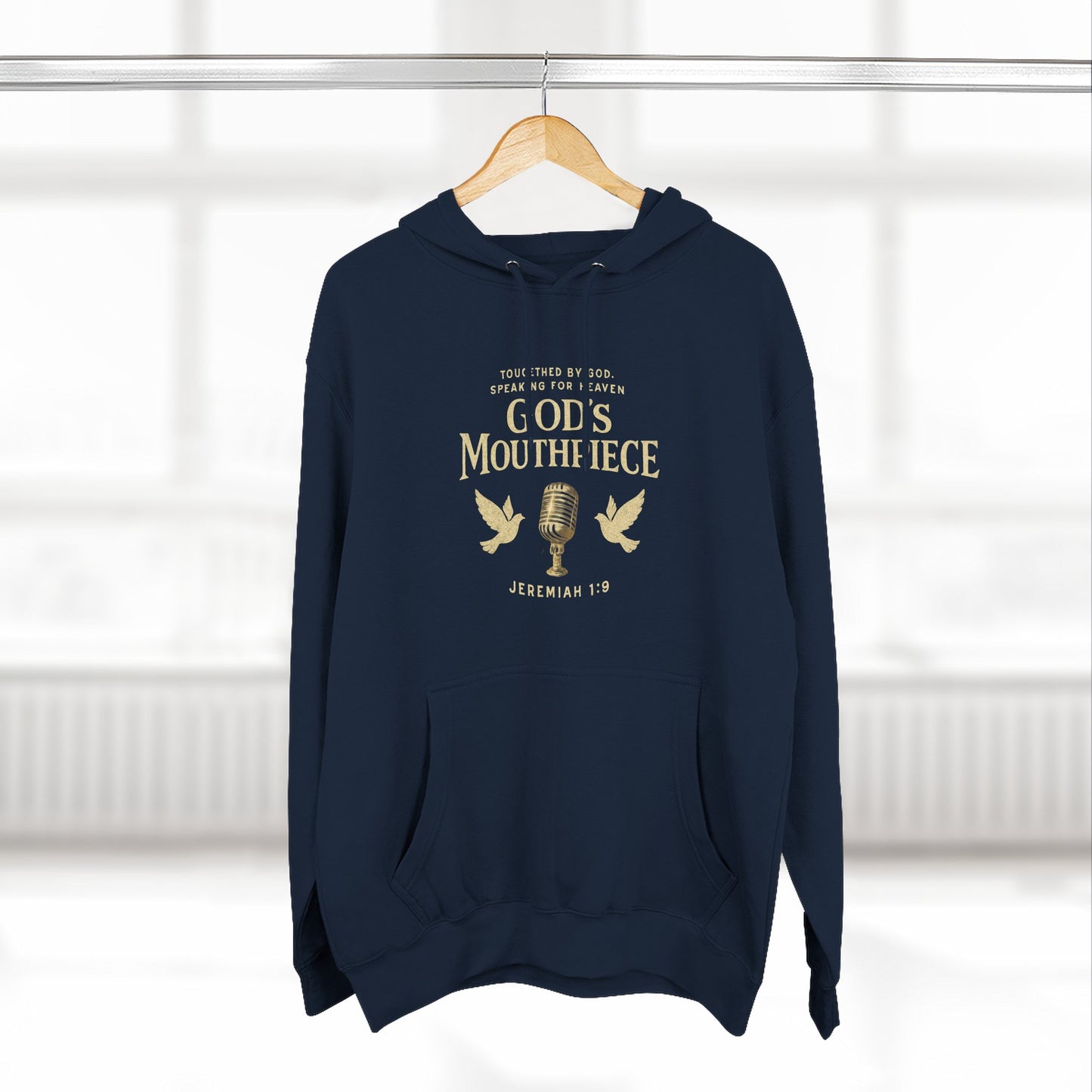 Stylish Fleece Hoodie, Casual Wear, Faith-Inspired Apparel, Comfortable Streetwear, Perfect Gift for Religious Observances