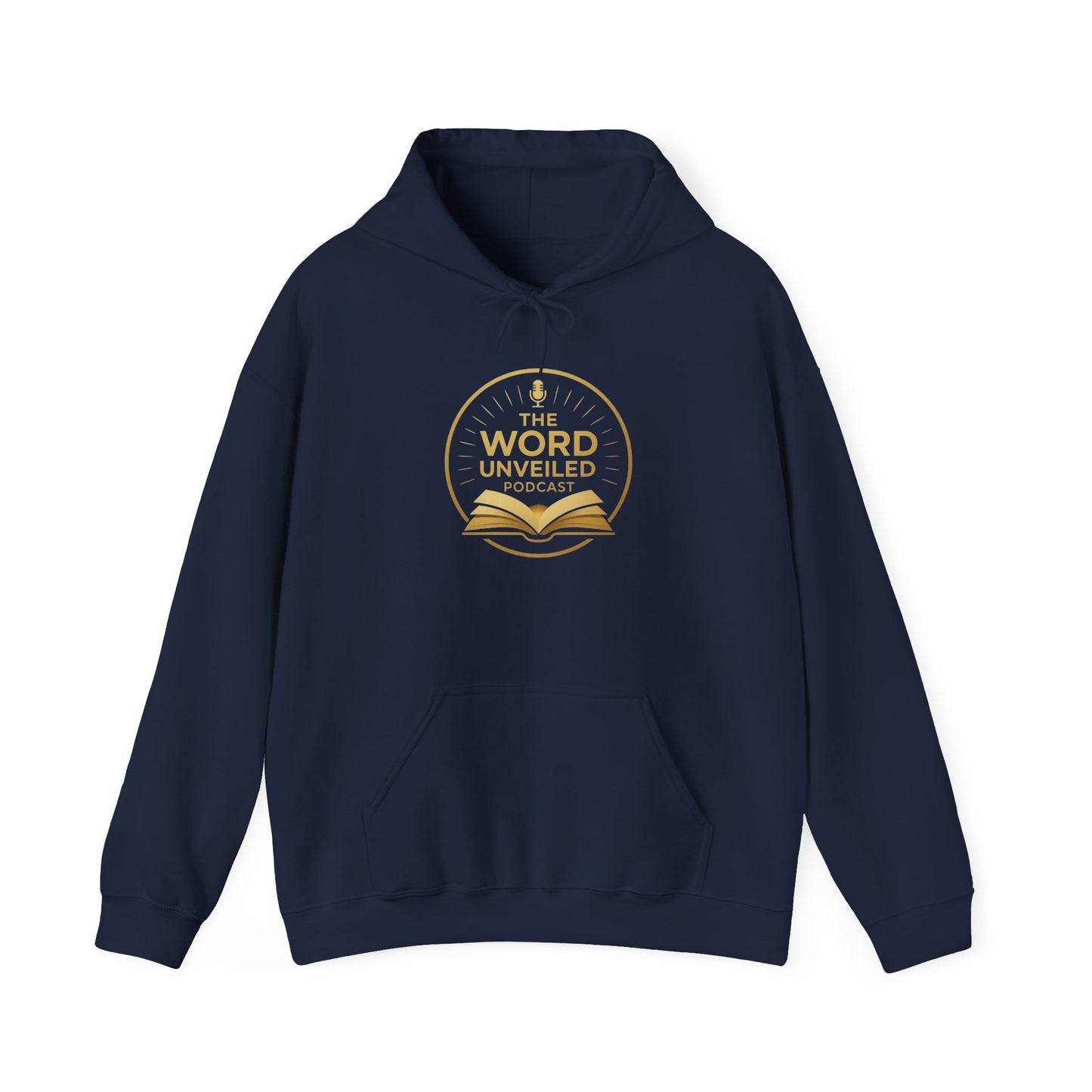 Unisex Heavy Blend™ Hooded Sweatshirt - 'The Word Unveiled' Inspirational Hoodie for Book Lovers, Cozy Gift for Writers, Reading [...]