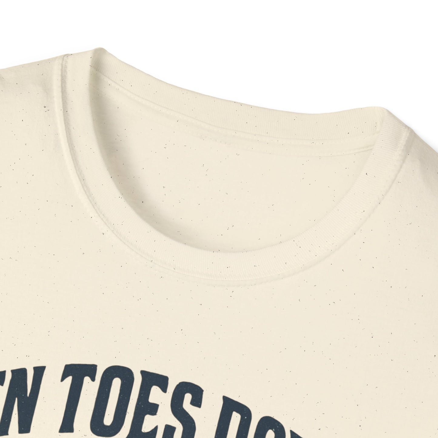 Faith-Inspired Unisex T-Shirt - "Ten Toes Down for Jesus" - Comfortable, Casual Wear for Christian Events, Gifts, and Everyday Faith