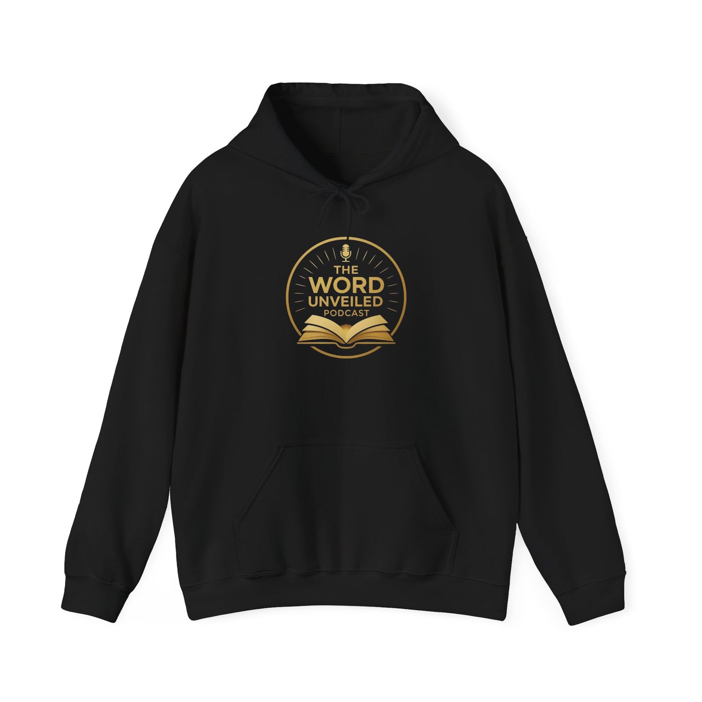 Unisex Heavy Blend™ Hooded Sweatshirt - 'The Word Unveiled' Inspirational Hoodie for Book Lovers, Cozy Gift for Writers, Reading [...]