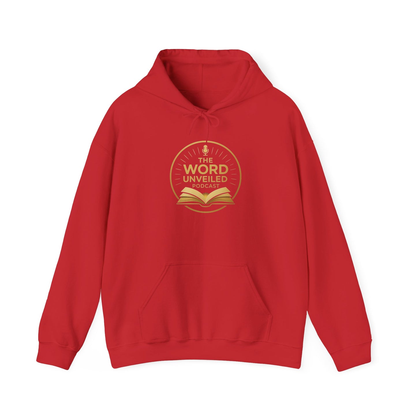 Unisex Heavy Blend™ Hooded Sweatshirt - 'The Word Unveiled' Inspirational Hoodie for Book Lovers, Cozy Gift for Writers, Reading [...]