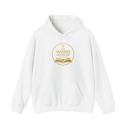 Unisex Heavy Blend™ Hooded Sweatshirt - 'The Word Unveiled' Inspirational Hoodie for Book Lovers, Cozy Gift for Writers, Reading [...]