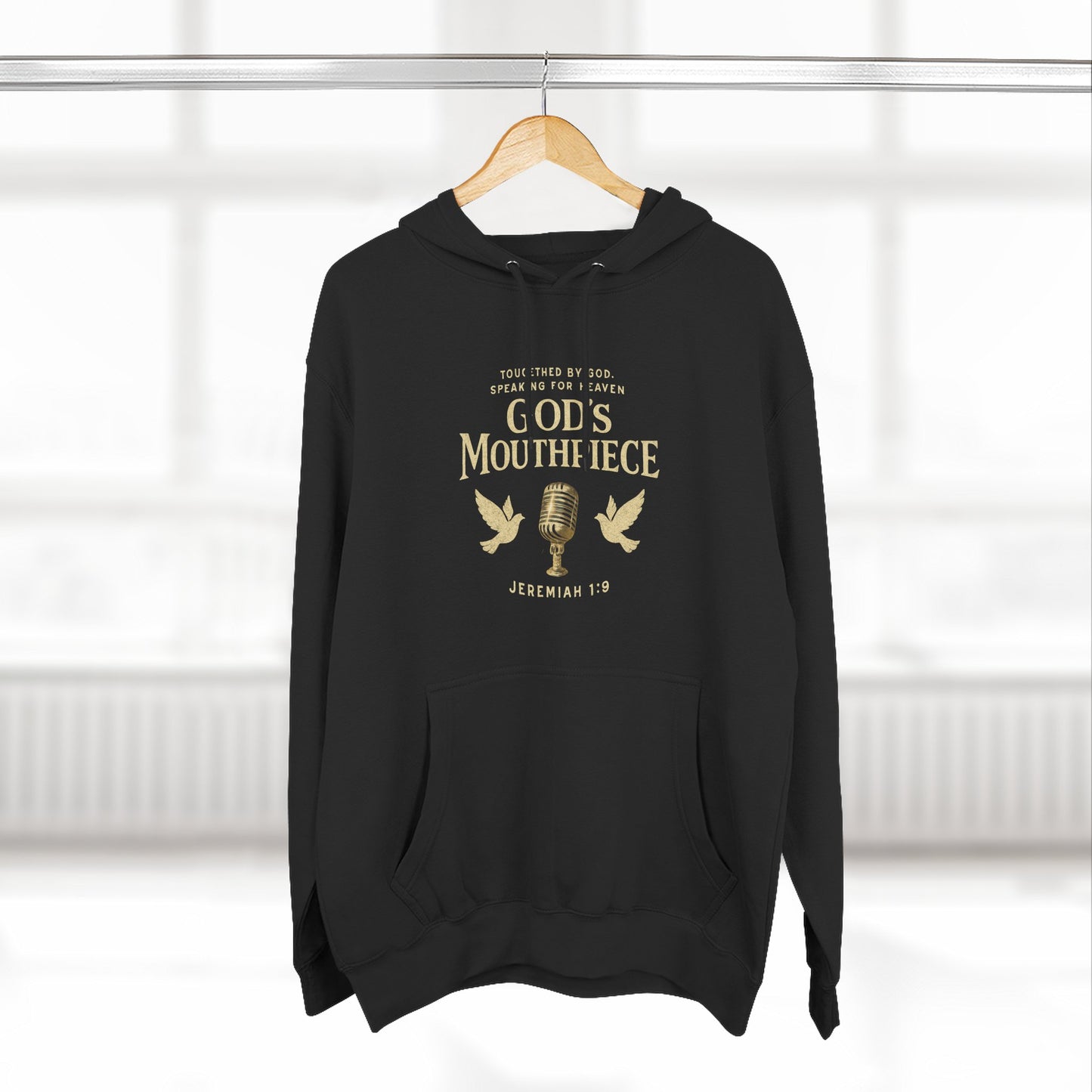 Stylish Fleece Hoodie, Casual Wear, Faith-Inspired Apparel, Comfortable Streetwear, Perfect Gift for Religious Observances